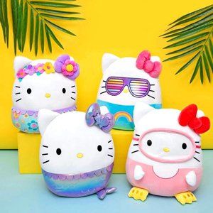 Squishmallows 20" Hello Kitty Sunglasses NWT